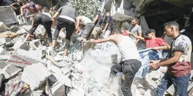 الأمم المتحدة: أوامر الإخلاء الاسرائيلية شردت 90 ٪ من سكان القطاع