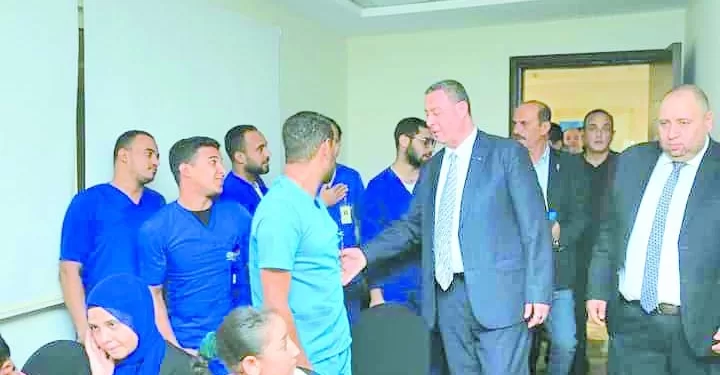 القيادة الفلسطينية تشكر الرئيس السيسى لرعايته جرحى غزة