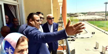 محافظ الأقصر يتفقد المدينة الشبابية بالطود 