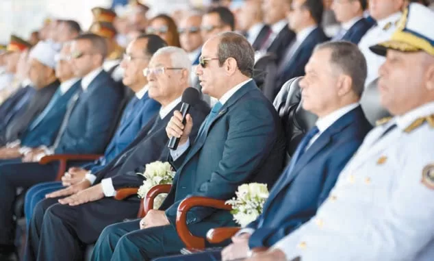 الرئيس يطمئن المصريين: مصر بخير وقوية مادمنا متحدين ومتماسكين 2 - جريدة الجمهورية 6516541651651 jpg - جريدة الجمهورية