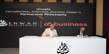 شراكة بين إي آند بيزنس و«عنوان» و«EFS» لتوفير خدمات الاتصالات الثلاثية بمشروع «MARAYA»