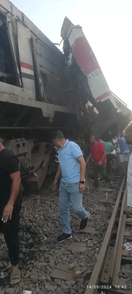 عاجل وفاة شخصين وإصابة 29 في حادث تصادم قطارين الزقازيق وتحرك سريع من مجلس الوزراء 2 - جريدة الجمهورية IMG 20240914 WA0030 - جريدة الجمهورية