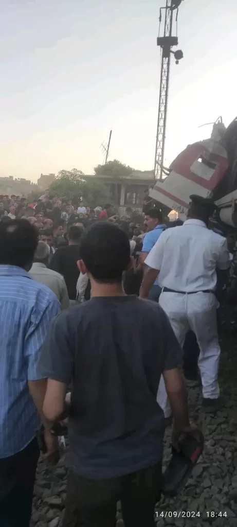 عاجل وفاة شخصين وإصابة 29 في حادث تصادم قطارين الزقازيق وتحرك سريع من مجلس الوزراء 8 - جريدة الجمهورية IMG 20240914 WA0036 - جريدة الجمهورية