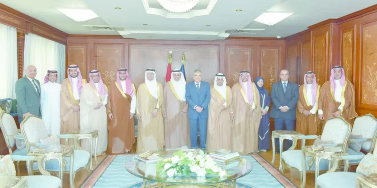 الفريق ربيع خلال استقباله رئيس هيئة النقل السعودية: تعزيز التعاون الثنائى فى الخدمات والسياحة البحرية