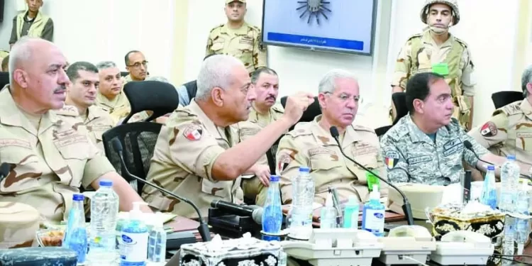 وزير الدفاع يشهد تنفيذ مشروع مراكز القيادة الإستراتيجى التعبوى التخصصى 1 - جريدة الجمهورية وزير الدفاع يشهد تنفيذ مشروع مراكز القيادة الإستراتيجى التعبوى التخصصى