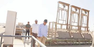 محافظ المنيا: محطة صرف صحى.. تنهى تلوث النيل فى أطسا