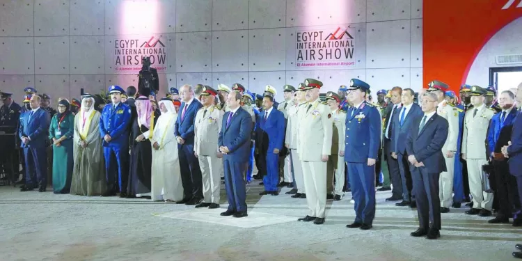 على أرض العلمين الجديدة: السيسى يفتتح أكبر معرض فى إفريقيا والشرق الأوسط للطيران والفضاء