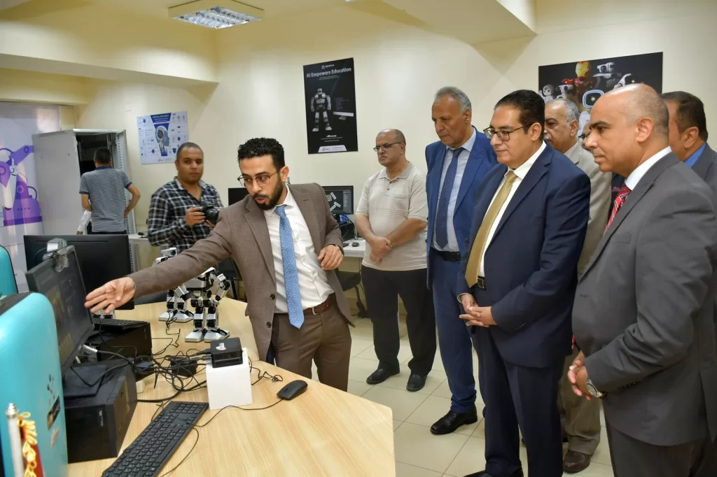 جامعة القاهرة تفتتح معملي الذكاء الاصطناعي والروبوتات 3 - جريدة الجمهورية WhatsApp Image 2024 09 16 at 12.48.46 PM 1 - جريدة الجمهورية