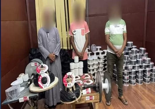 ضبط مصنع أسلاك كهربائية مغشوشة في منشأة ناصر 1 - جريدة الجمهورية ضبط مصنع أسلاك كهربائية مغشوشة في منشأة ناصر