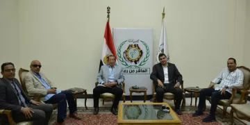 تعاون مثمر بين مجلسي أمناء العاشر من رمضان وبدر