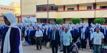 جولات تفقدية مكثفة لمديري العموم في البحيرة لمتابعة سير الدراسة وحضور طابور الصباح