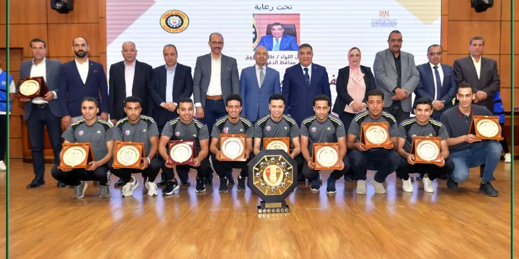 نجوم الرياضة يتألقون.. محافظ الدقهلية يكرم 33 بطلاً 1 - جريدة الجمهورية نجوم الرياضة يتألقون.. محافظ الدقهلية يكرم 33 بطلاً