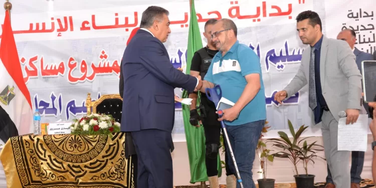 أهالي الدقهلية يحتفلون بتسليم وحدات مشروع أبراج الجلاء