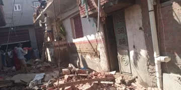 انفجار أسطوانة غاز يؤدي إلى انهيار منزل وإصابة 4 أشخاص في الدقهلية