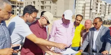 معاون وزير الإسكان يتفقد مشروعات المياه والصرف الصحي بمدينة بدر