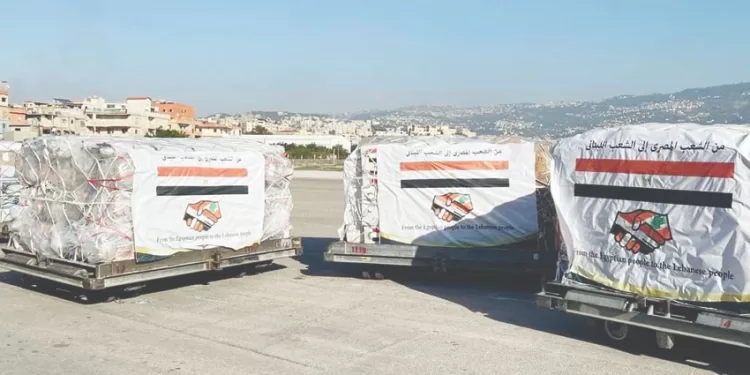 مصر تقدم مساعدات إغاثية للبنان.. وإعادة مصريين راغبين فى العودة 1 - جريدة الجمهورية مرموش يتحدى كين