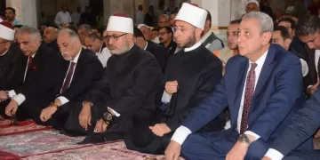 احتفال ديني ووطني بالمسجد الأحمدي بطنطا بحضور كبار المسؤولين