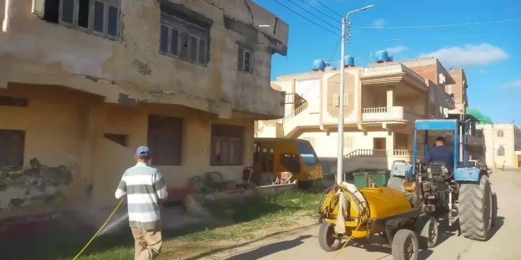 محافظة كفر الشيخ تشن حملات نظافة للقضاء على التلوث