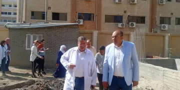 وكيل صحة الدقهلية يوجه بتوفير كافة الإمكانيات اللازمة لتحسين مستوى الخدمات بحميات المنصورة