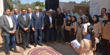 المبادرة الرئاسية «بداية جديدة» ترسم البهجة علي وجوه أهالي قرية كتامة ببسيون