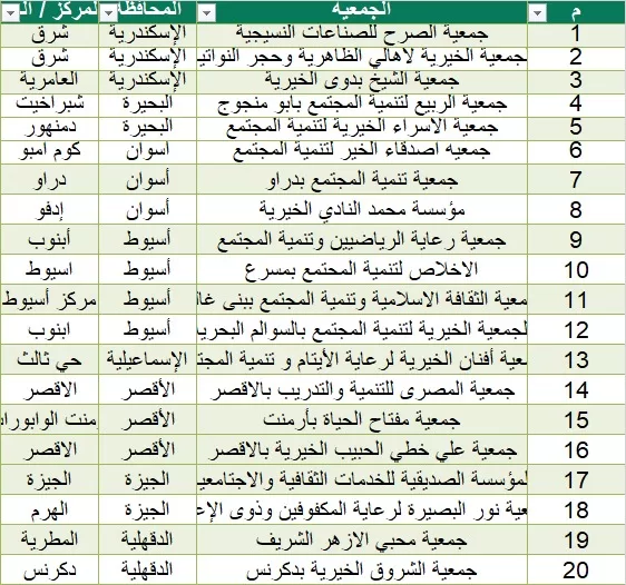 40 مؤسسة أهلية تفوز بمنحة التميز على مستوى الجمهورية 10 | جريدة الجمهورية