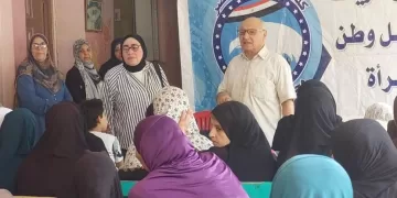 قافلة طبية مجانية لأمانة المرأة بـ«مستقبل وطن» بني سويف بقرية شريف باشا