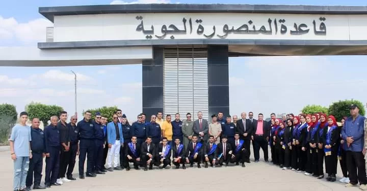 بمناسبة ذكرى حرب أكتوبر: طلاب جامعة المنصورة يزورون معقل الصقور