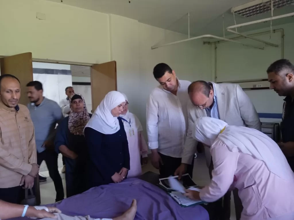 زيارة ميدانية لوكيل صحة الدقهلية لمستشفى نبروه المركزى للتأكد من جودة الخدمات المقدمة 29 - جريدة الجمهورية WhatsApp Image 2024 10 19 at 5.40.38 PM - جريدة الجمهورية