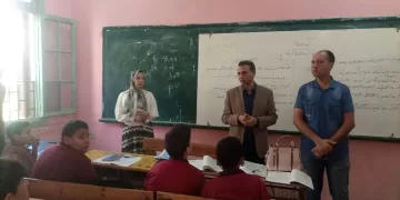 وكيل تعليم كفر الشيخ يجري جولة تفقدية للمدارس