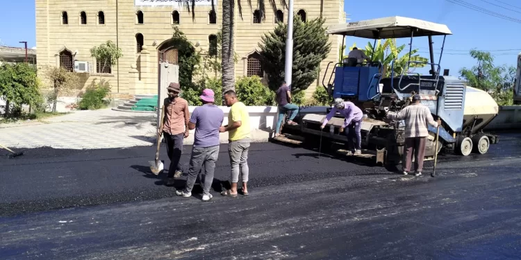 بلطيم تستعد لاستقبال السياح بوجه جديد بعد أعمال الرصف