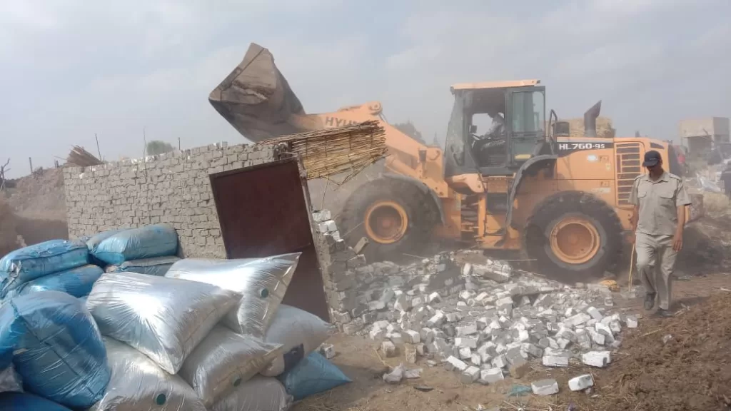 حملة إزالة واسعة النطاق تستهدف 65 حالة تعدٍ على الأراضي في الغربية 9 - جريدة الجمهورية WhatsApp Image 2024 10 20 at 7.59.38 PM 3 - جريدة الجمهورية