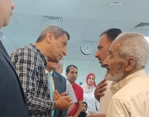 كشف مجاني على العيون وتوزيع أدوية بالسويس 1 - جريدة الجمهورية كشف مجاني على العيون وتوزيع أدوية بالسويس