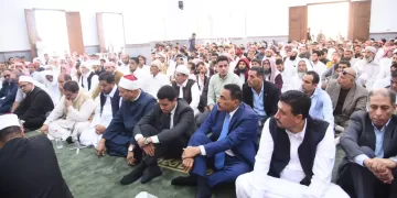 محافظ مطروح يفتتح مسجد أبو ذر الغفاري بسيدي براني