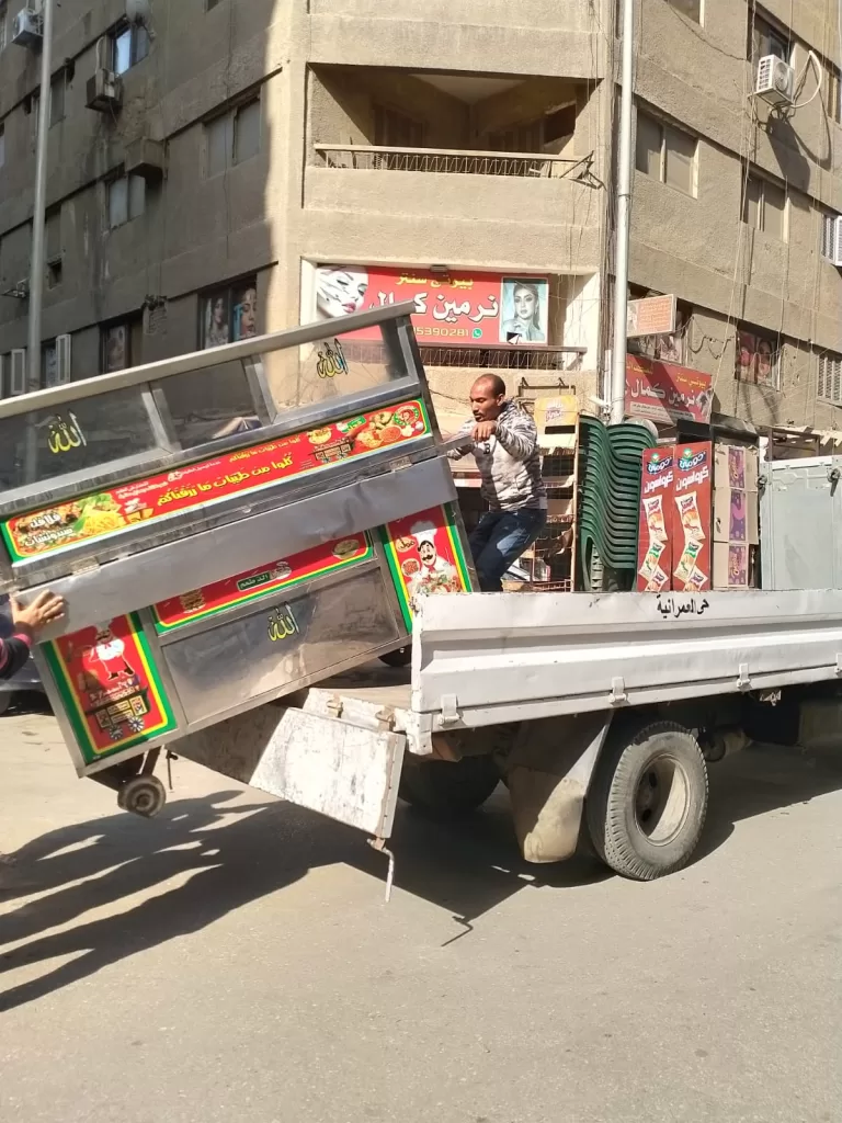 حملة إزالة واسعة للتعديات في العمرانية وإمبابة 14 | جريدة الجمهورية