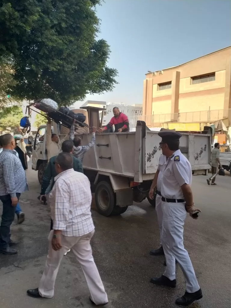 حملة إزالة واسعة للتعديات في العمرانية وإمبابة 10 | جريدة الجمهورية