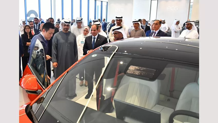 الرئيس عبد الفتاح السيسي والشيخ محمد بن زايد يشهدان إطلاق مشروع رأس الحكمة 3 - جريدة الجمهورية photo 45 jpg 000jpg jpg - جريدة الجمهورية