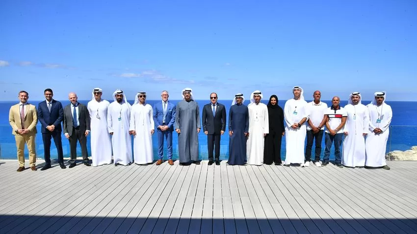 الرئيس عبد الفتاح السيسي والشيخ محمد بن زايد يشهدان إطلاق مشروع رأس الحكمة 2 - جريدة الجمهورية photo 53 jpg cover fro 2 web للويب الاول و الجديدjpg jpg - جريدة الجمهورية