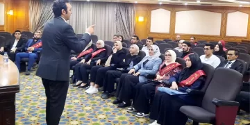 طلاب جامعة كفر الشيخ يشاركون في برنامج «رؤية شبابية» لبناء جيل واعٍ وقادر على مواجهة التطرف