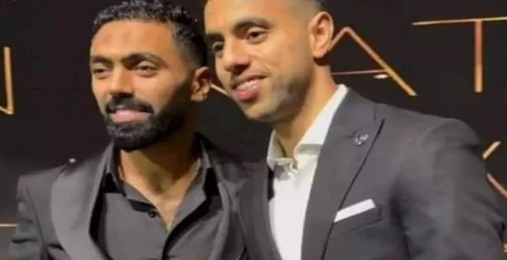 في لقطة مؤثرة.. الشحات والشيبي يحتفلان بالصلح