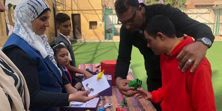 مشاركة واسعة في اليوم الرياضي الترويحي لذوي القدرات الخاصة بكفر الشيخ