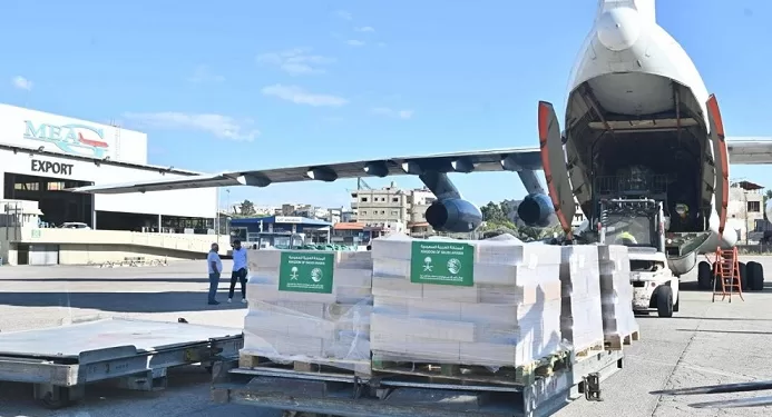 السعودية تواصل دعمها للشعب اللبناني بطائرة إغاثية جديدة 1 - جريدة الجمهورية السعودية تواصل دعمها للشعب اللبناني بطائرة إغاثية جديدة