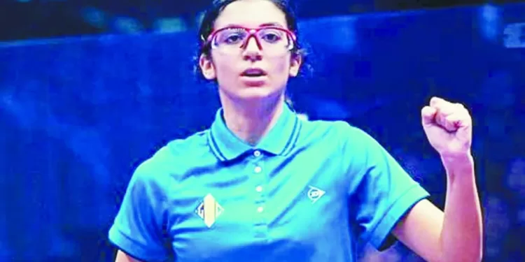 أمينة عرفى أصغر لاعبة تتوج ببطولة الكبار للاسكواش 1 - جريدة الجمهورية تدريبات إضافية فى الزمالك وتصحيح للأخطاء قبل مواجهة بطل موزمبيق