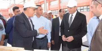 محافظ الغربية يفتتح مشروع تأهيل الورش المركزية بمحطة مياه الملاحة بطنطا 