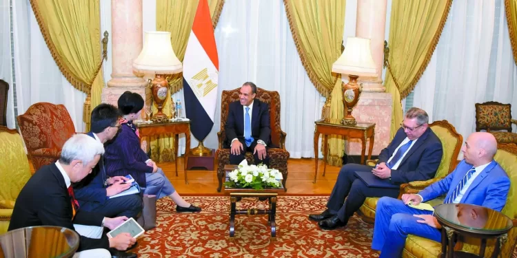 «عبدالعاطى» .. فى استقبال محافظة طوكيو: مصر تتطلع لاستمرار تدفق «الاستثمارات اليابانية» 1 - جريدة الجمهورية «عبدالعاطى» .. فى استقبال محافظة طوكيو: مصر تتطلع لاستمرار تدفق «الاستثمارات اليابانية»