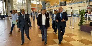 لجنة التفتيش تتفقد مطار شرم الشيخ للتأكد من الجاهزية الأمنية والصحية