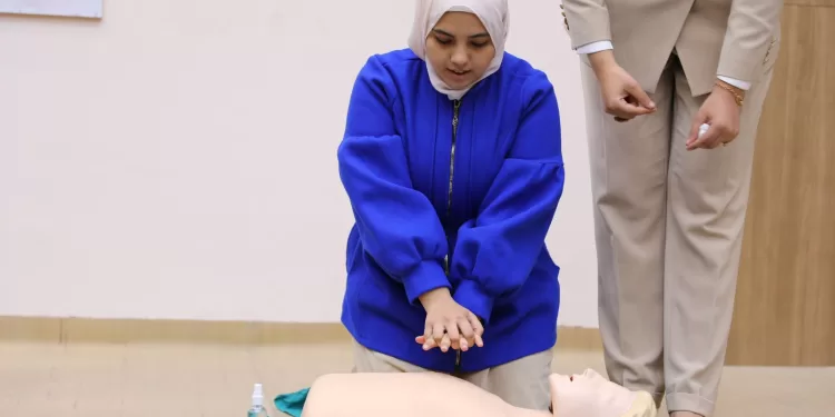 أسبوع الإسعافات الأولية ينطلق بجامعة المنصورة الجديدة