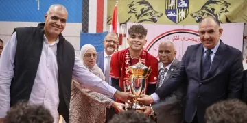 فريق شباب طائرة الأهلي 17 سنة يحصد لقب بطولة القاهرة