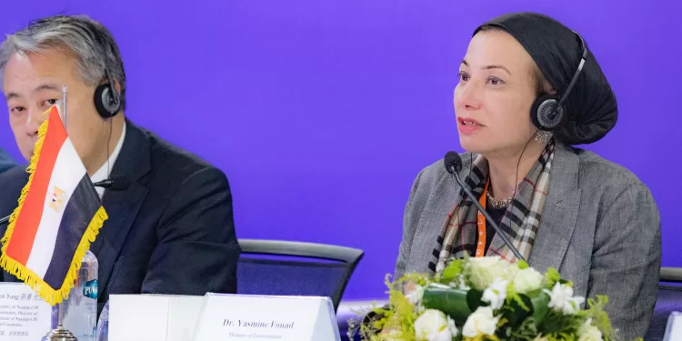 خلال مشاركتها في المنتدى الحضري: فؤاد تستعرض رؤية مصر في تحقيق التنمية المستدامة