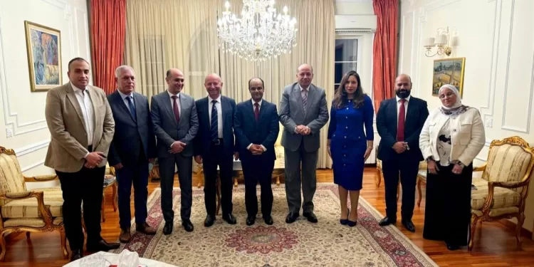 حفل استقبال رسمي لوفد جامعة المنصورة ببلغاريا