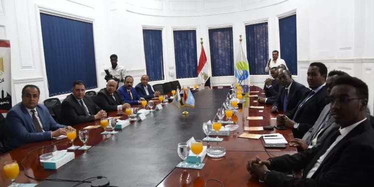 للتعرف على الخبرات المصرية: وفد صومالي يزور مياه القاهرة 1 - جريدة الجمهورية للتعرف على الخبرات المصرية: وفد صومالي يزور مياه القاهرة